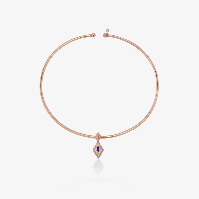 Lumira Bleu Wire Chocker