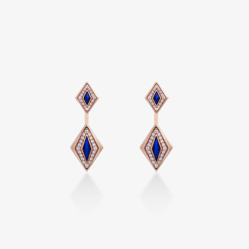 Lumira Bleu Convertible Earrings