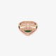 Lumira Delights Halo Ring - Green Agate