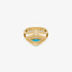 Lumira Delights Halo Ring - Turquoise
