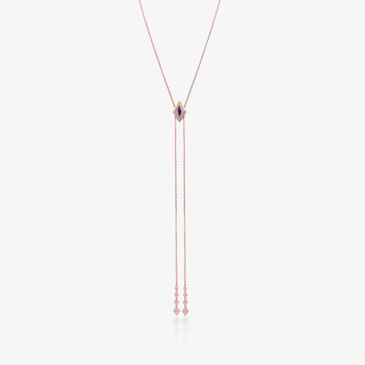 Lumira Bleu Adjustable Slider Necklace