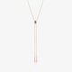 Lumira Bleu Adjustable Slider Necklace