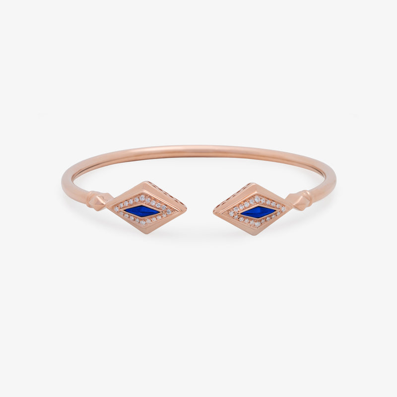 Lumira Bleu Open Bangle