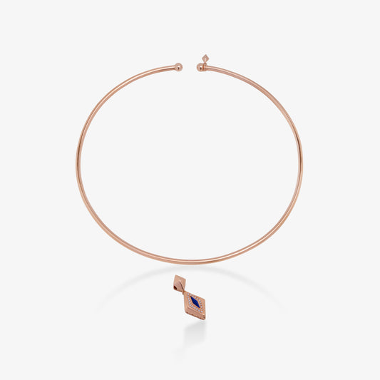 Lumira Bleu Wire Chocker