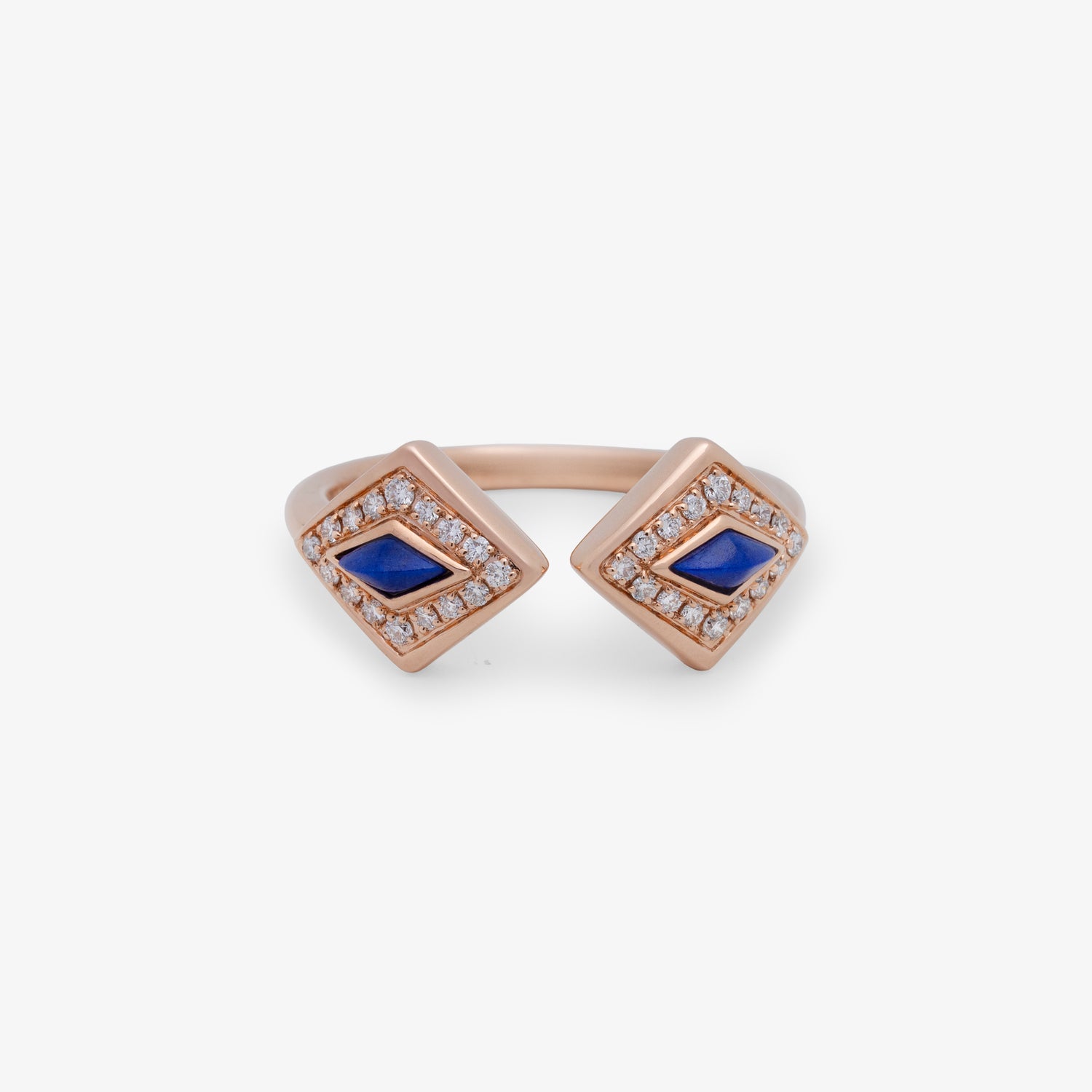 Lumira Bleu Duo Ring