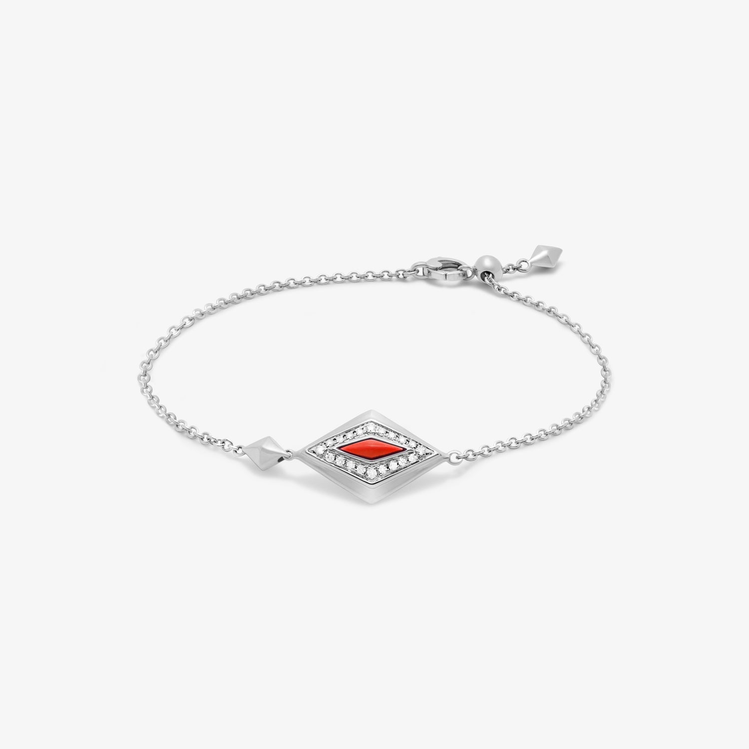 Lumira Delights Slider Bracelet - Coral