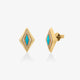 Lumira Delights Stud Earrings - Turquoise