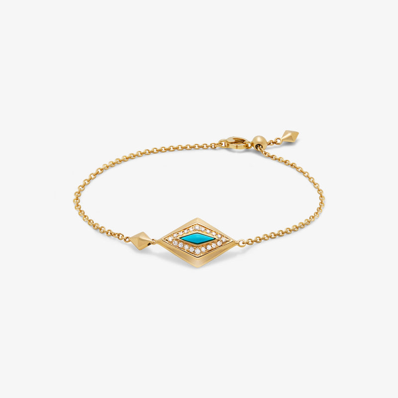 Lumira Delights Slider Bracelet - Turquoise